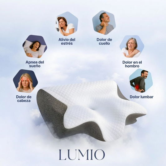 LuxeSleep™ – Almohada Cervical
